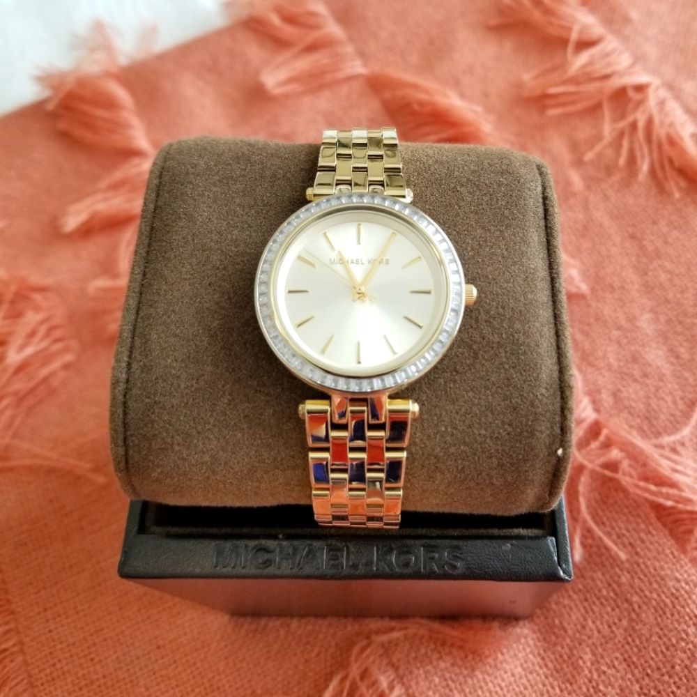 Michael Kors women's gold watch